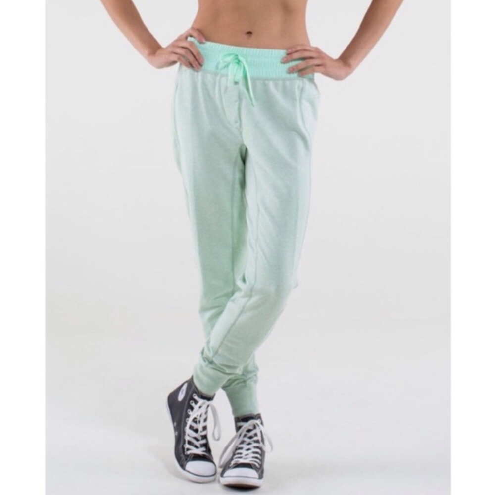 Mint Green Lululemon Joggers